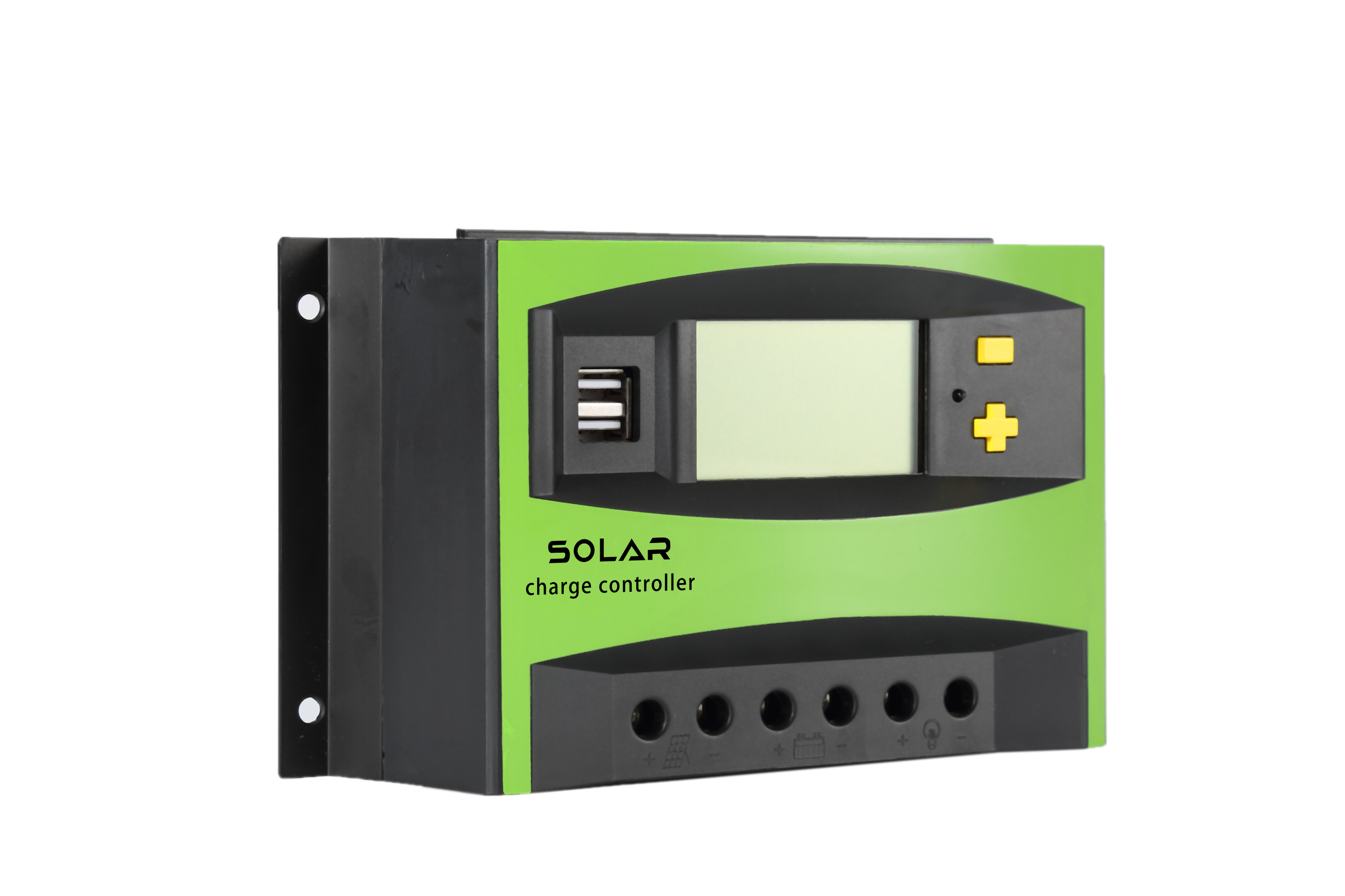 60A PWM Controlador de carga solar Regulador solar 12V / 24 / 48V Pantalla LCD automática