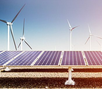 Energía solar y eólica
